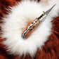 Handmade Damascus Pocket Knife – Epoxy Resin Handle