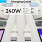 Anker USB-C to USB-C Cable (3 ft / 6 ft, 240W, Upcycled-Braided)