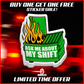 Dumpster Fire Shift Sticker