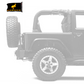 Bucking Bronco 12"x18" Forever Wave Flag for Jeep Wrangler JKU 4-Door 2007-2018