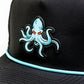 Kraken Black - Perforated Rope Hat
