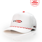 Dare Devil Spoon White - Perforated Rope Hat