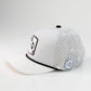 Ace/King White - Perforated Rope Hat