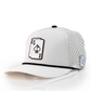 Ace/King White - Perforated Rope Hat