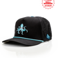 Kraken Black - Perforated Rope Hat