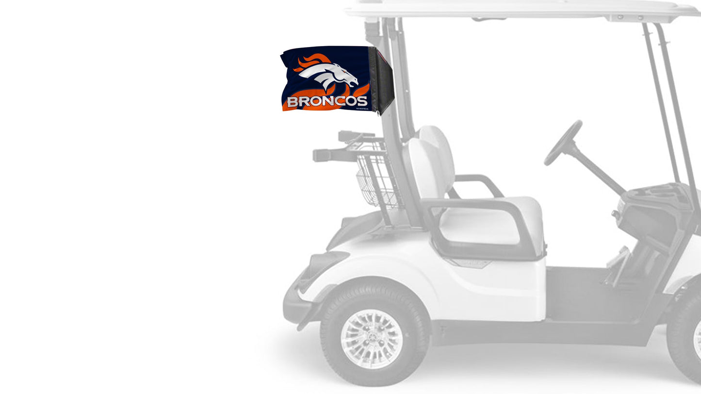 Denver Broncos 11"x17" Forever Wave Flag