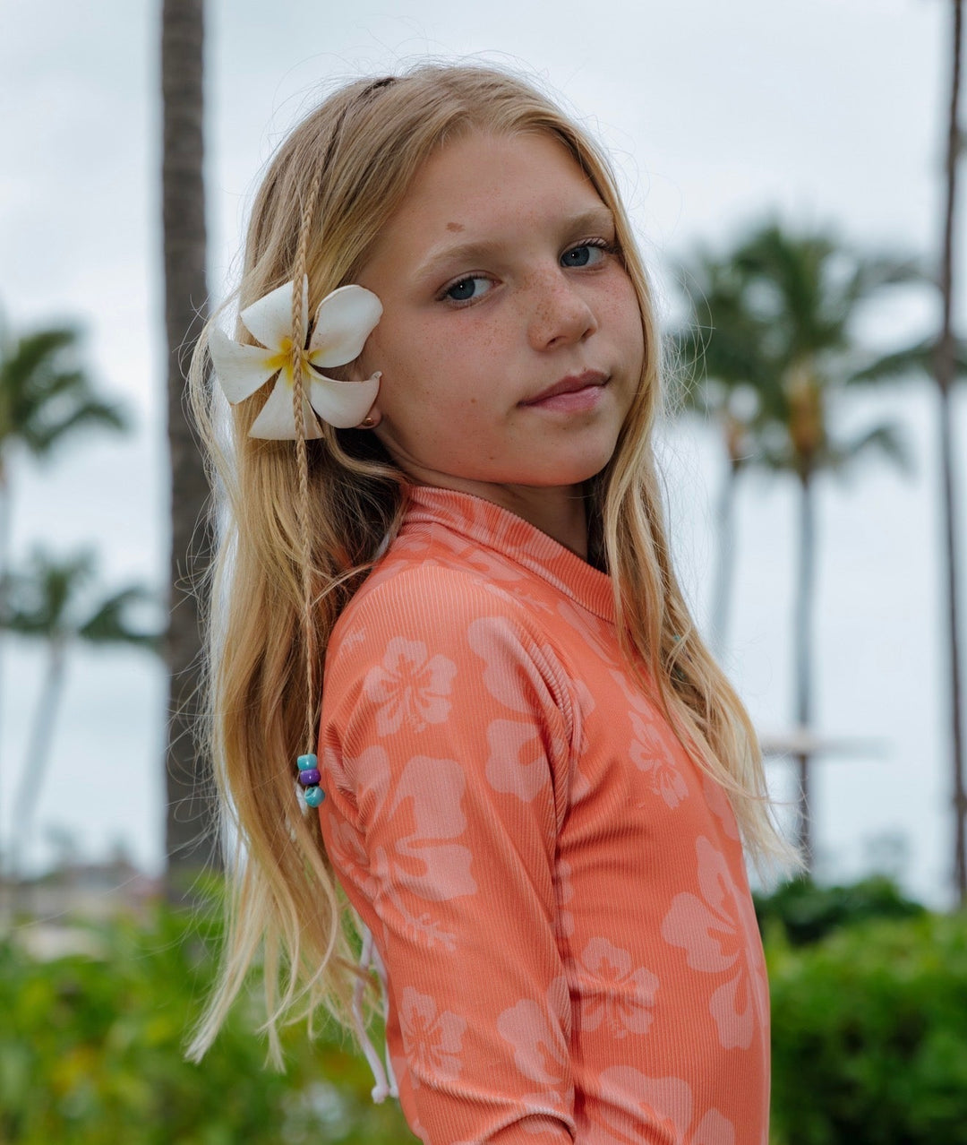 Lainsnow x The Last Mango - Mini Resort Top- Hibis-Kiss