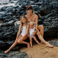 Lainsnow X The Last Mango: Mini Charleston One Piece- Coconut Cove