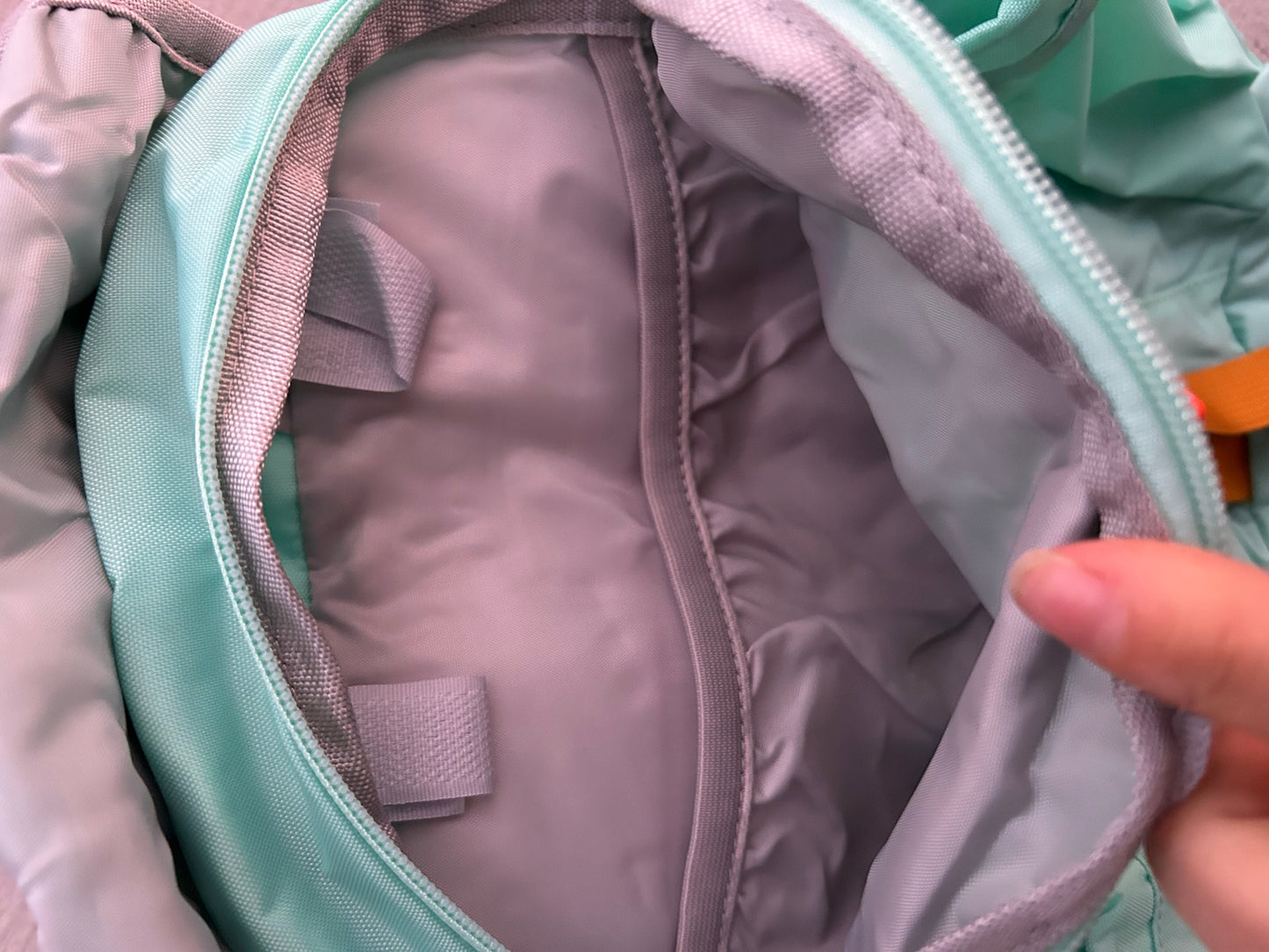 Kid’s (Ages 2 to 7) light blue Hiking Pack - Water Bladder System Compatible for Young Hikers