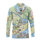 Cape May Map UltraLight Sunshirt Hoodie – UPF 50+