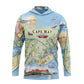 Cape May Map UltraLight Sunshirt Hoodie – UPF 50+
