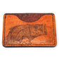 Handcrafted Leather Slim Card Holder Wallet  - Snook
