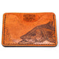 Handcrafted Leather Slim Card Holder Wallet  - Snook