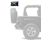 Los Angeles Chargers 11"x17" Forever Wave Flag for Jeep Wrangler TJ 1996-2006