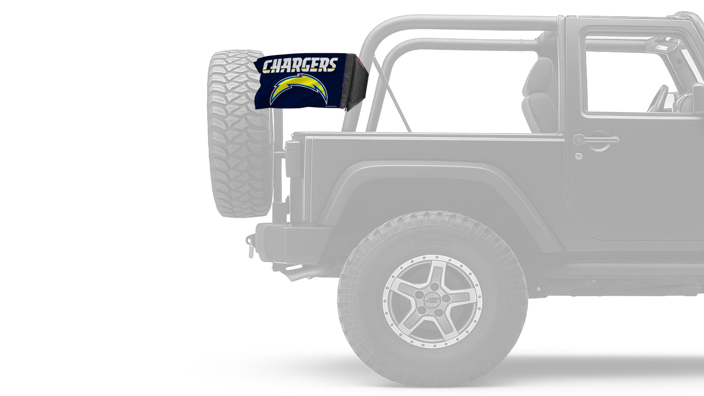 Los Angeles Chargers 11"x17" Forever Wave Flag