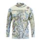 Chesapeake Bay Map UltraLight Sunshirt Hoodie – UPF 50+