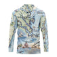 Chesapeake Bay Map UltraLight Sunshirt Hoodie – UPF 50+