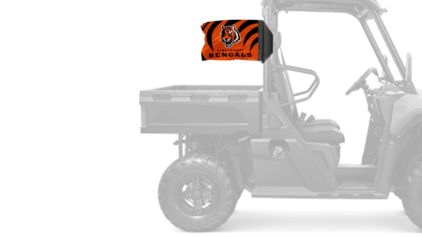 Cincinnati Bengals 11"x17" Forever Wave Flag