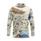 Colorado State Map UltraLight Sunshirt Hoodie – UPF 50+