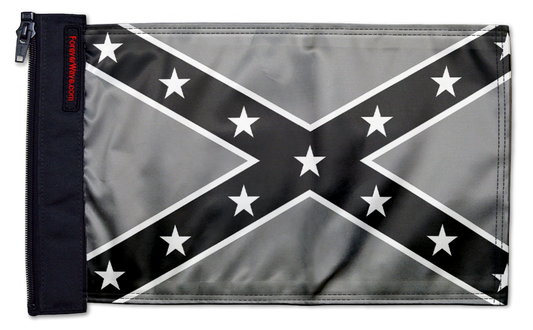 Confederate Subdued 12"x18" Forever Wave Flag for Jeep Wrangler LJ 2003-2006