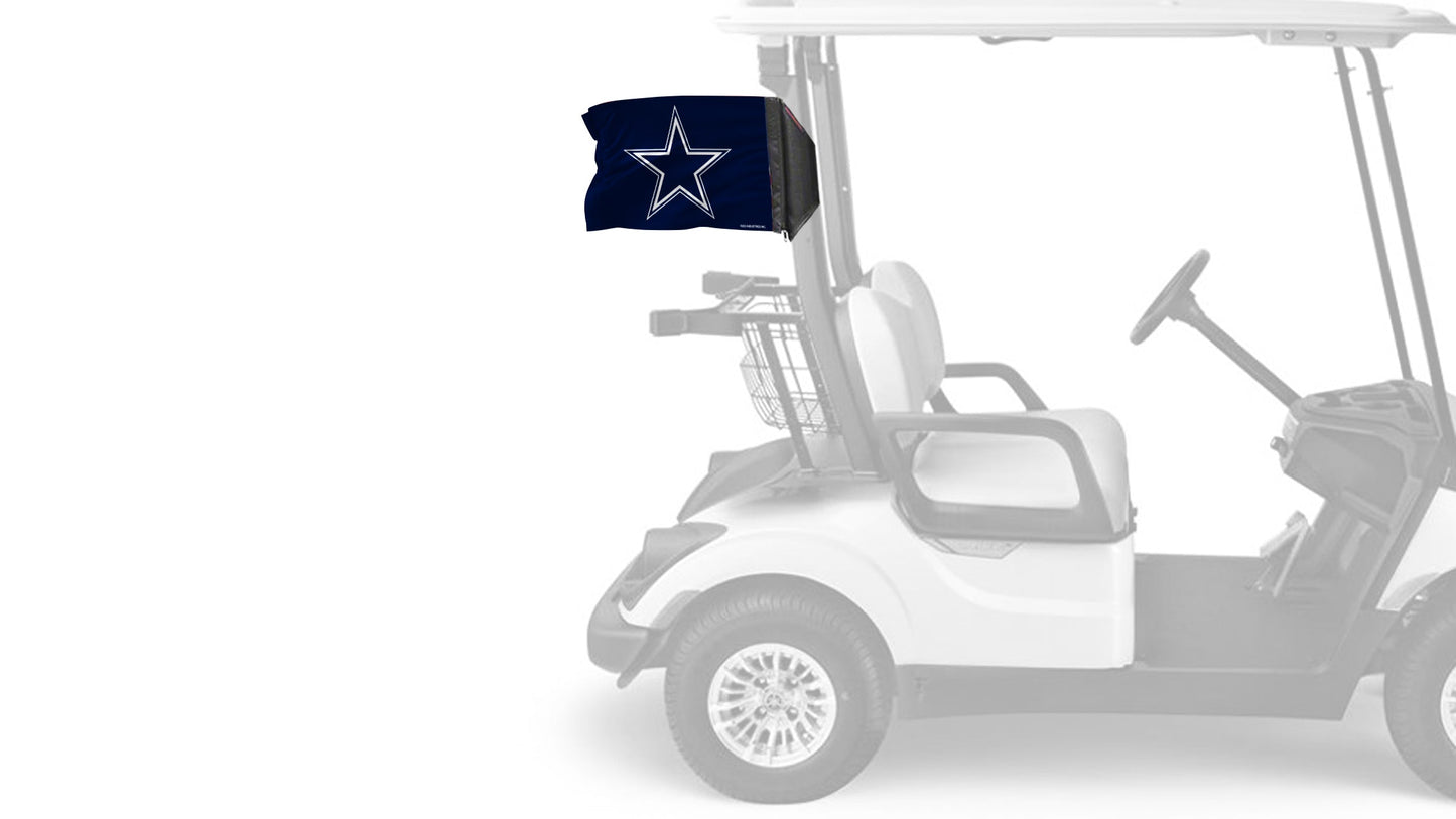 Dallas Cowboys Blue 11"x17" Forever Wave Flag for Golf Carts