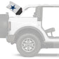 Dallas Cowboys White 11"x17" Forever Wave Flag