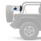 Dallas Cowboys White 11"x17" Forever Wave Flag for Jeep Wrangler CJ-7 and CJ-8 1976-1986