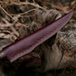 Damascus Fillet Knife – 13" Rosewood Handle & Leather Sheath