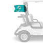 Miami Dolphins 11"x17" Forever Wave Flag