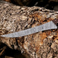Fishing Fillet & Boning Knife – 13" Damascus Steel with Camel Bone & Rosewood Handle + Leather Sheath