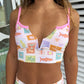 Lainsnow X The Last Mango - Seabrook Skinny Top- Postcards From Paradise