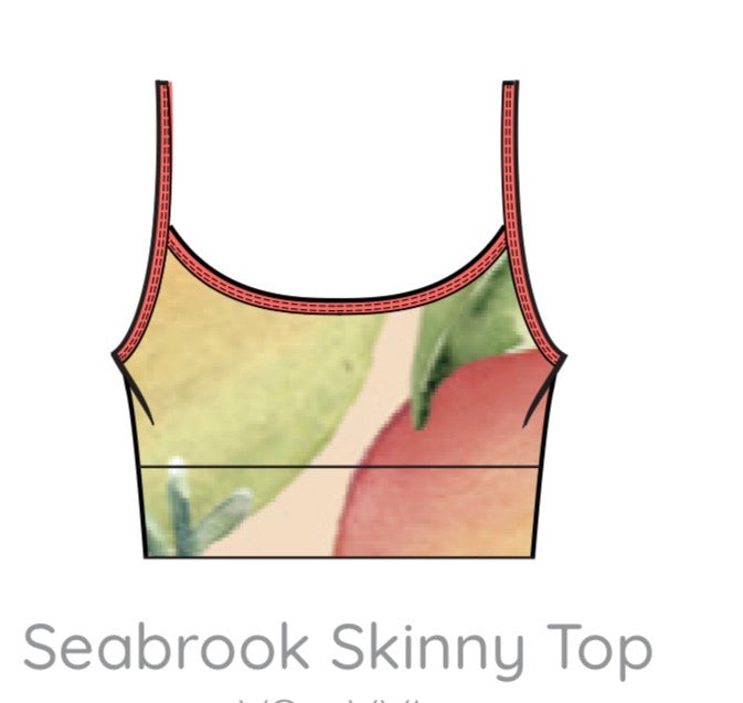 Lainsnow X The Last Mango - Seabrook Skinny Top- The Last Mango