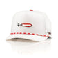 Dare Devil Spoon White - Perforated Rope Hat