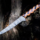 Custom Handmade Damascus Steel Fillet Knife for Sale | 13" Length