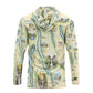 Finger Lakes Map UltraLight Sunshirt Hoodie – UPF 50+