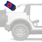 Medical 12"x18" Forever Wave Flag for Bronco