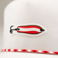 Dare Devil Spoon White - Perforated Rope Hat