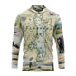 Flathead Lake Map UltraLight Sunshirt Hoodie – UPF 50+