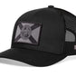 Florida Flag Trucker Hat  |  Black tactical Snapback