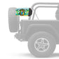 5 O'Clock 12"x18" Forever Wave Flag for Jeep Wrangler JKU 4-Door 2007-2018