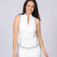 Get Soaked Sleeveless Swim Top with Built-in Bra