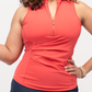 Get Soaked Sleeveless Swim Top with Built-in Bra