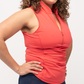 Get Soaked Sleeveless Swim Top with Built-in Bra