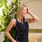Get Soaked Sleeveless Swim Top with Built-in Bra