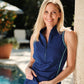 Get Soaked Sleeveless Swim Top with Built-in Bra