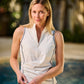 Get Soaked Sleeveless Swim Top with Built-in Bra
