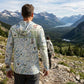 Glacier National Park Map UltraLight Sunshirt Hoodie – UPF 50+