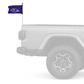 Baltimore Ravens 11"x17" Forever Wave Flag for Jeep Wrangler TJ 1996-2006