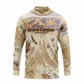 Grand Canyon National Park Map UltraLight Sunshirt Hoodie – UPF 50+