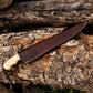 Fishing Fillet & Boning Knife – 13" Damascus Steel with Camel Bone & Rosewood Handle + Leather Sheath